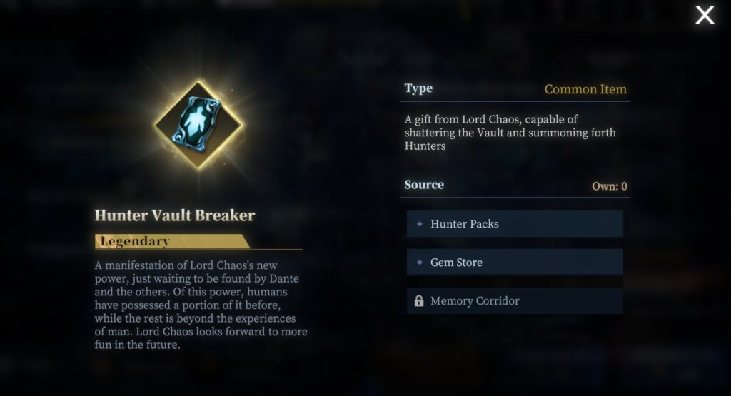 Devil May Cry peak of combat hunter vault breaker